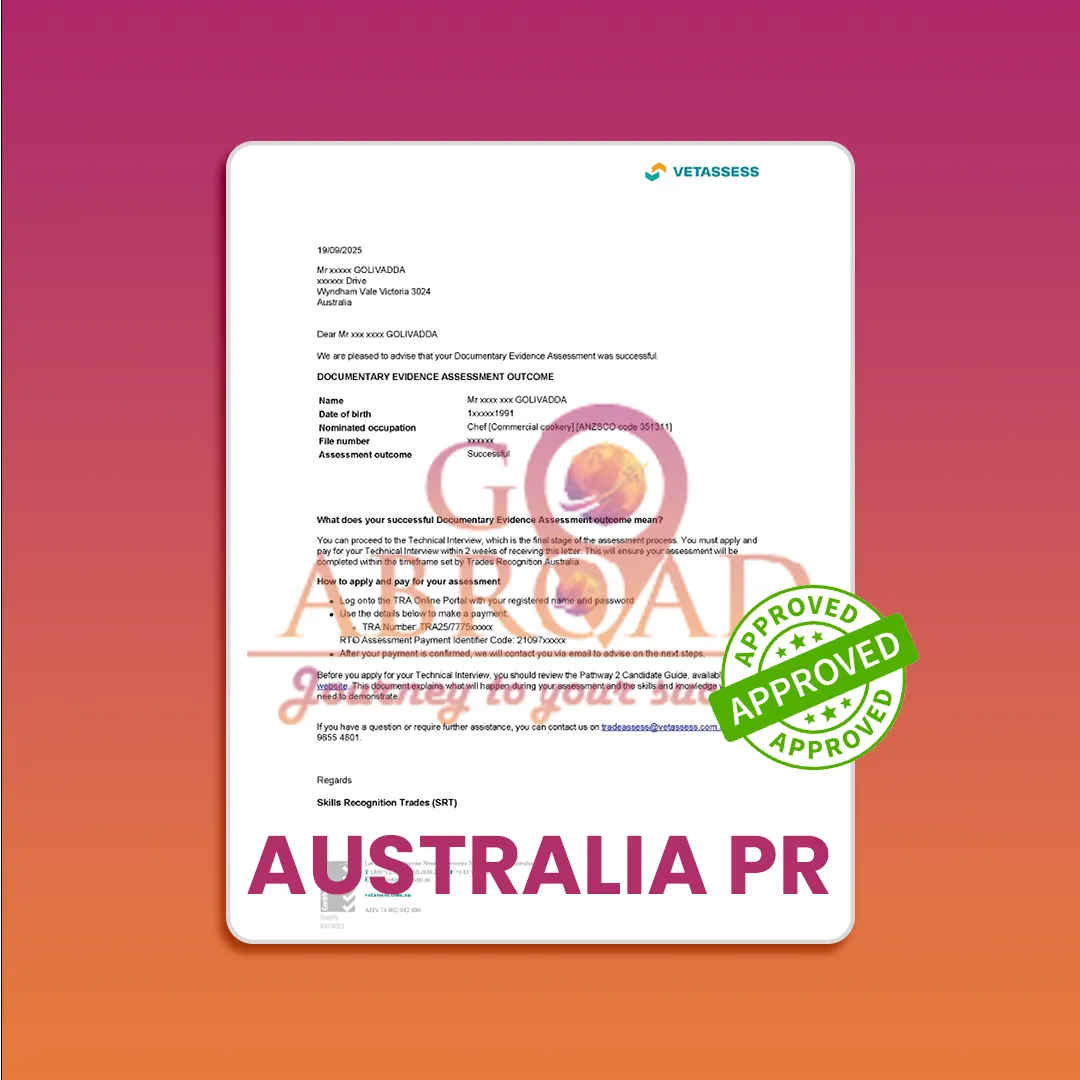 International students reviewing visa approval documents together